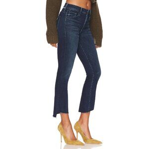 NWT Mother Insider Crop Step Fray in Good For You Stretch Jeans 25